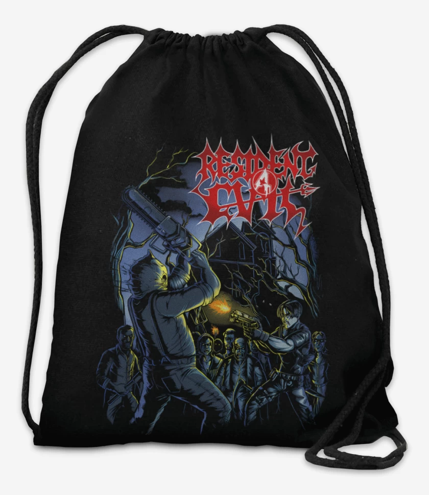 Mochila Negro de Morbid Evil 4 