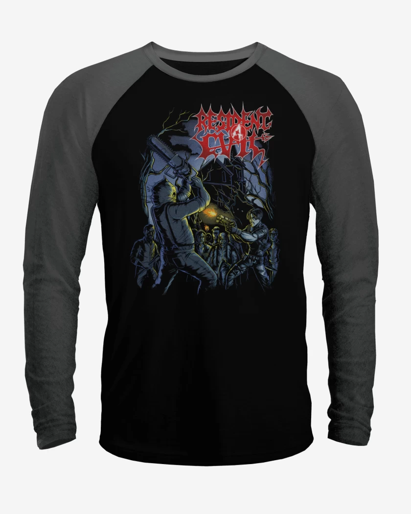 Polera Raglan Morbid Evil 4 