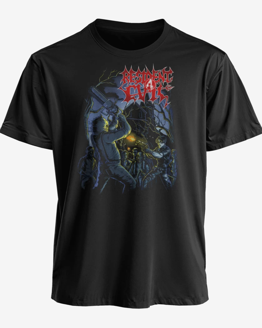 Polera premium Negro de Morbid Evil 4 