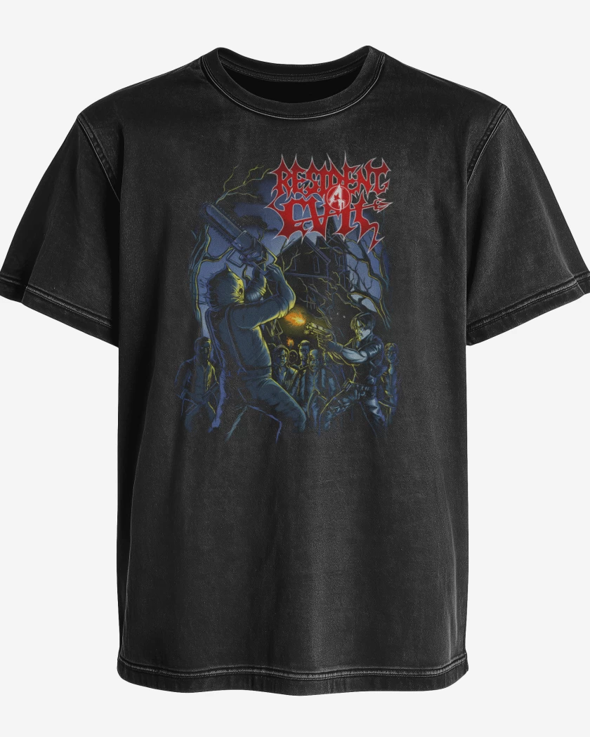 Polera desgastada Morbid Evil 4 