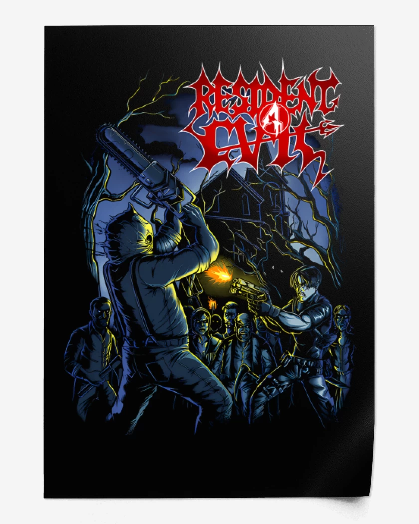 Print Morbid Evil 4 