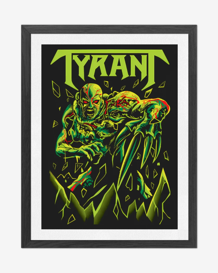 Cuadro decorativo Negro de Proto Tyrant 