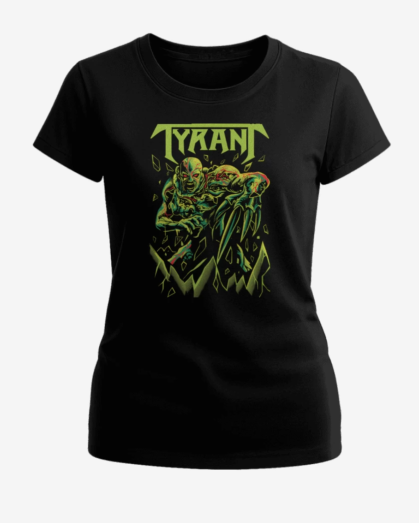 Polera de Mujer Negro de Proto Tyrant 