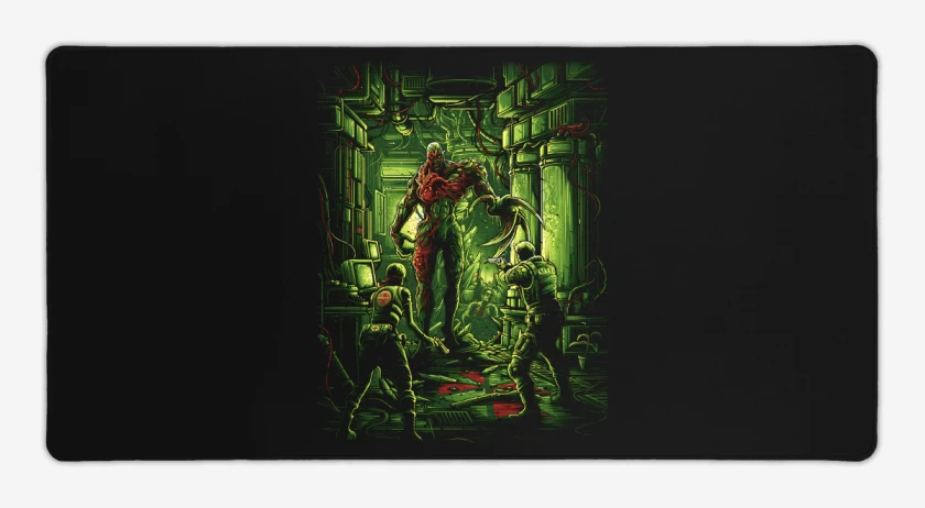 Mouse pad Gamer Negro de Mr Tyrant X