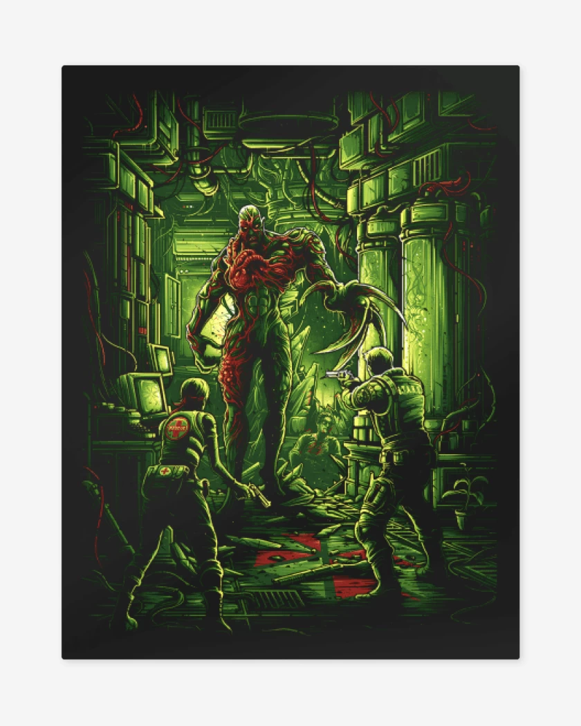 Print metalico Negro de Mr Tyrant X
