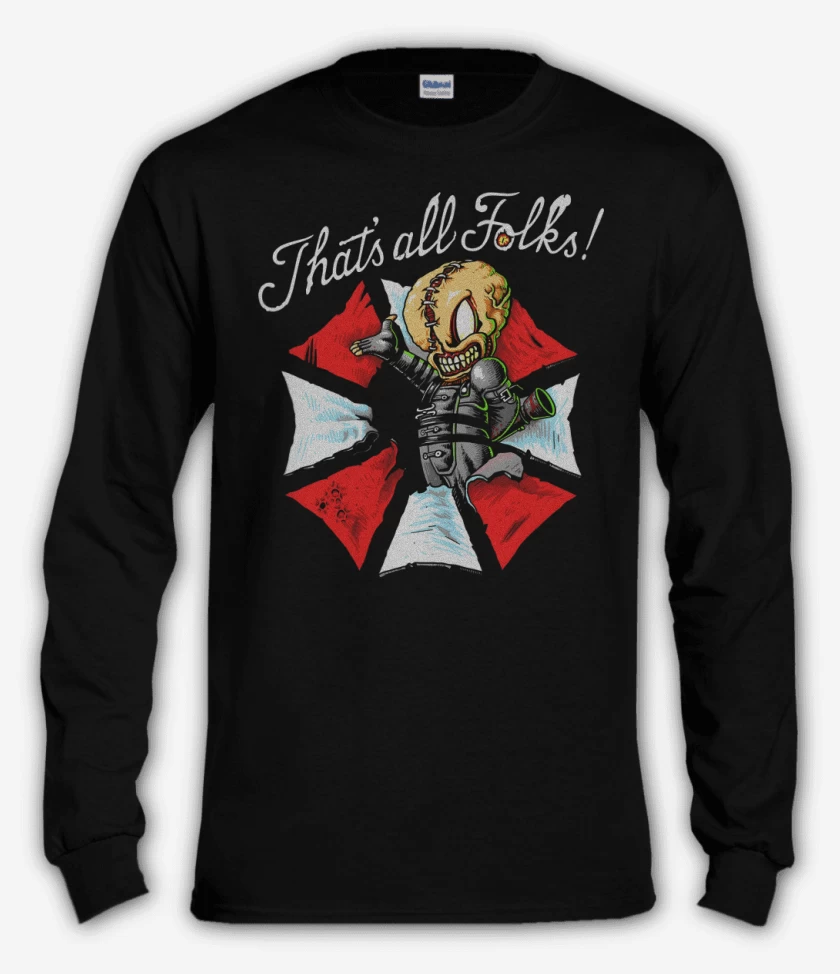 Polera manga larga Negro de Eso es Todo Umbrella