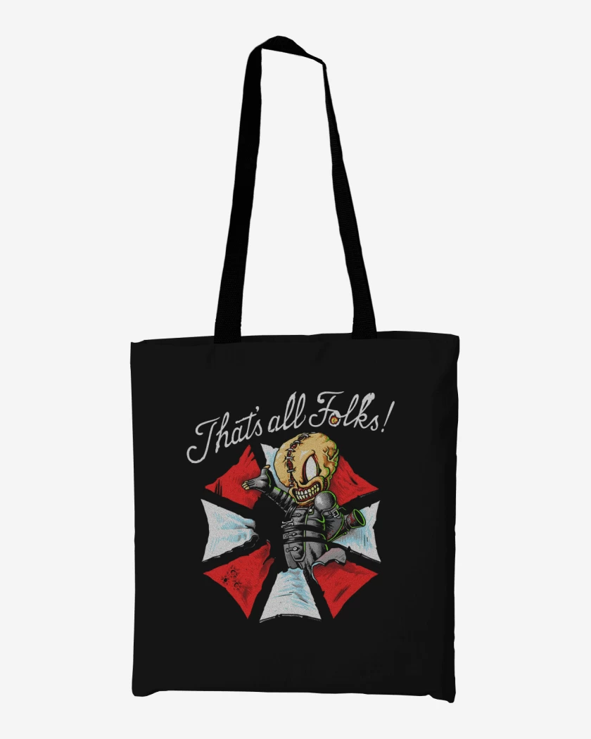 Totebag Negro de Eso es Todo Umbrella