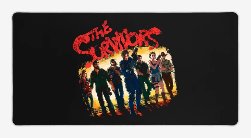 Mouse pad Gamer The Survivors