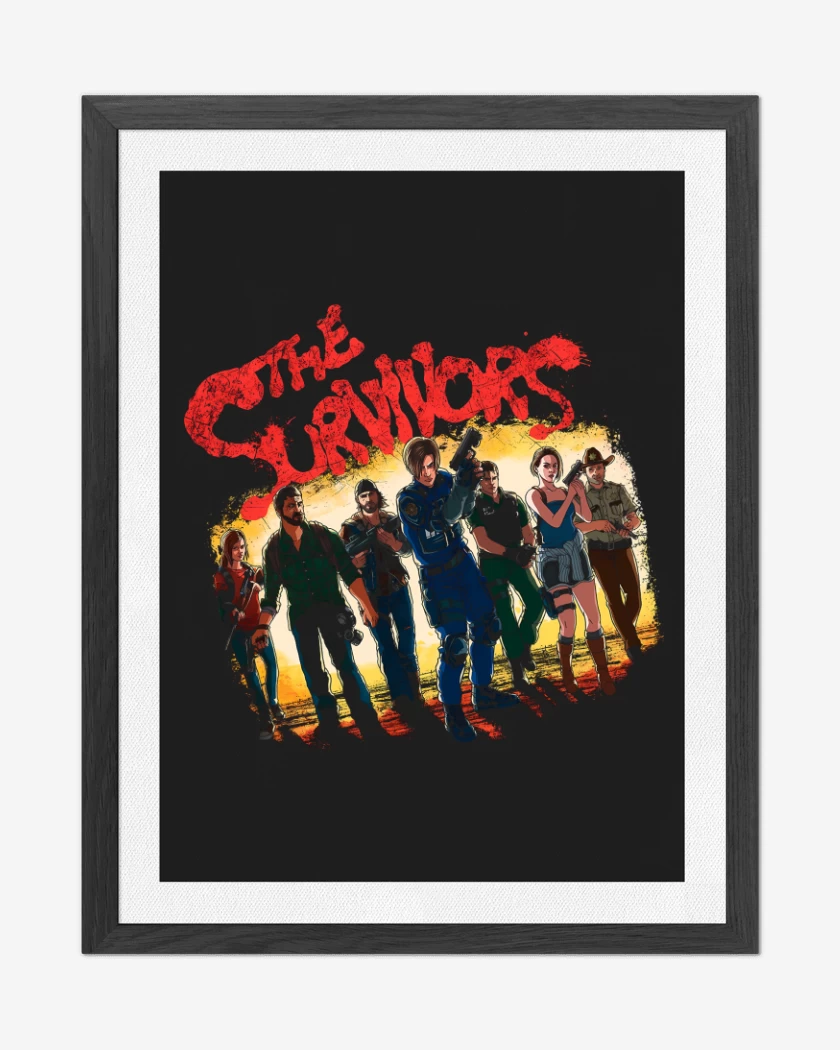 Cuadro decorativo Negro de The Survivors