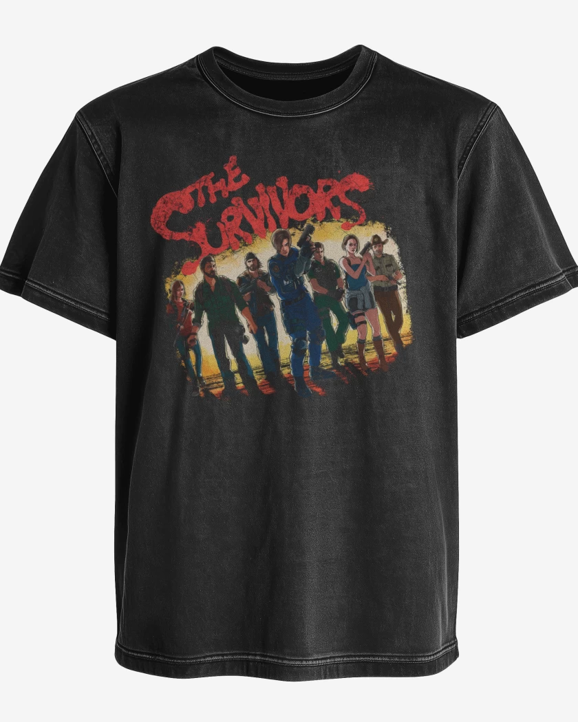 Polera desgastada The Survivors