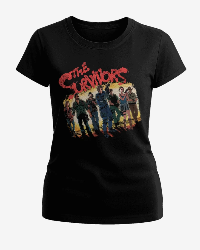 Polera de Mujer Negro de The Survivors