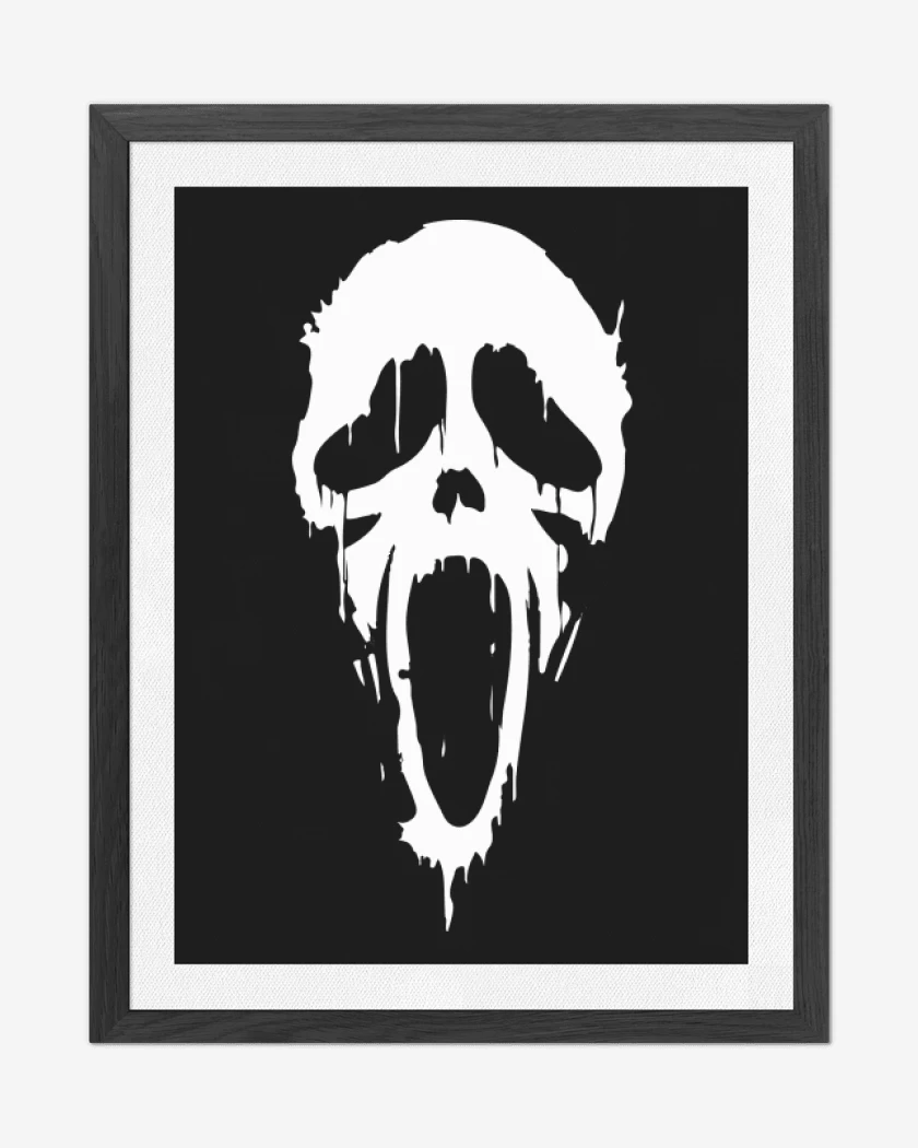 Cuadro decorativo Negro de Screaaam!!