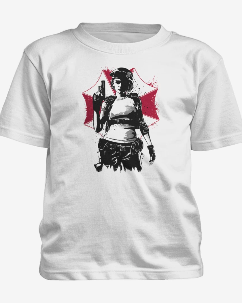 Polera de niño Blanco de Jill Valentine 