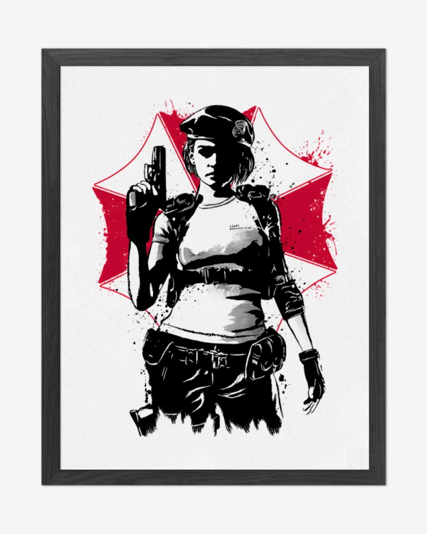 Cuadro decorativo Jill Valentine 