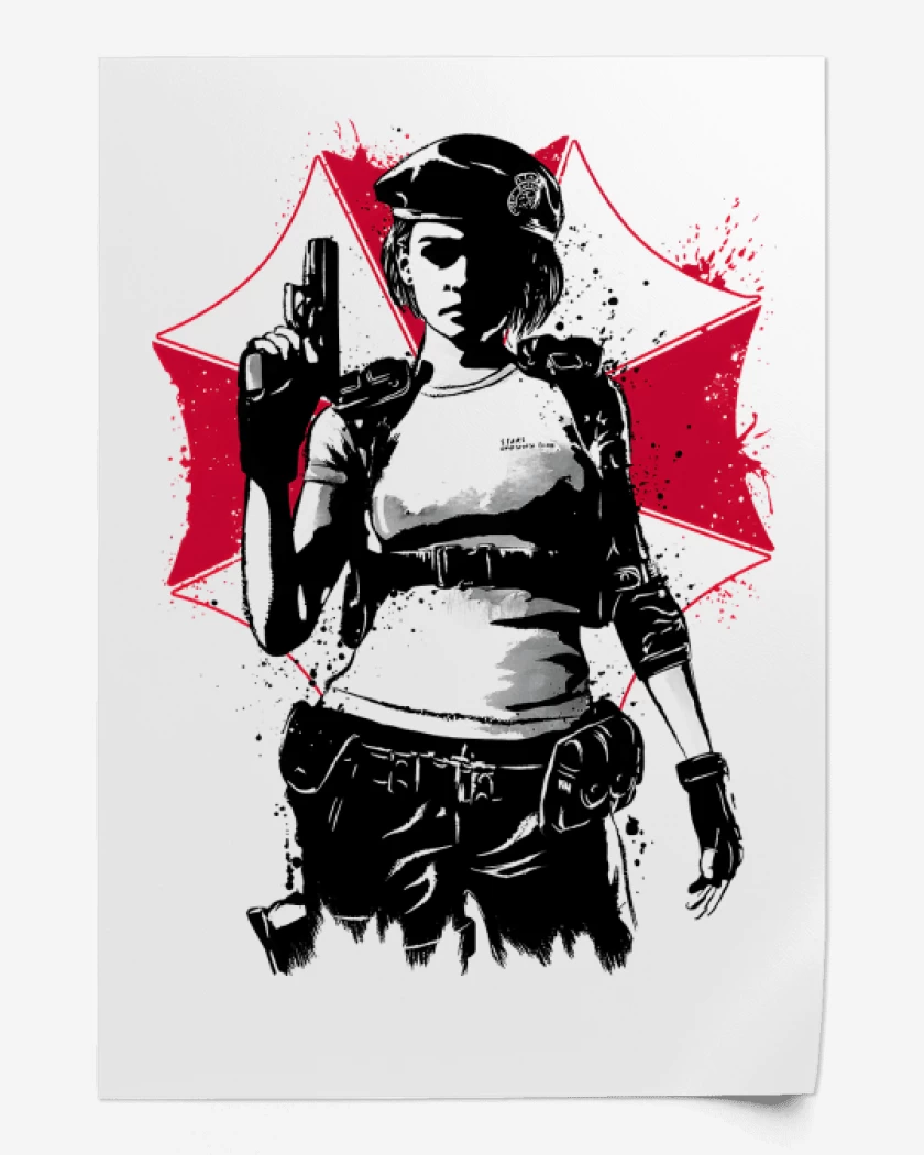 Print Jill Valentine 