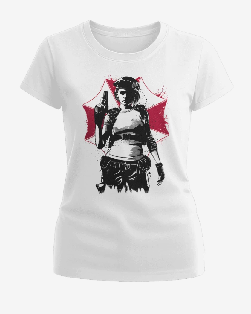 Polera de Mujer Blanco de Jill Valentine 