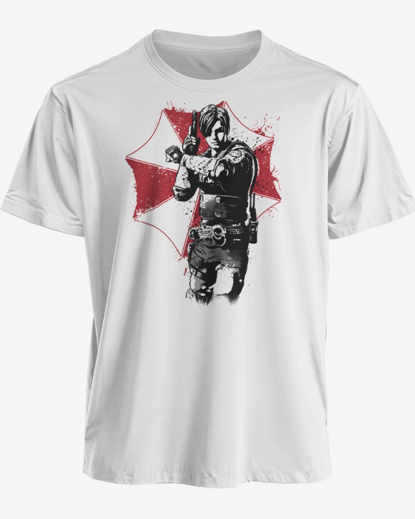 Polera premium Blanco de Leon Scott Kennedy