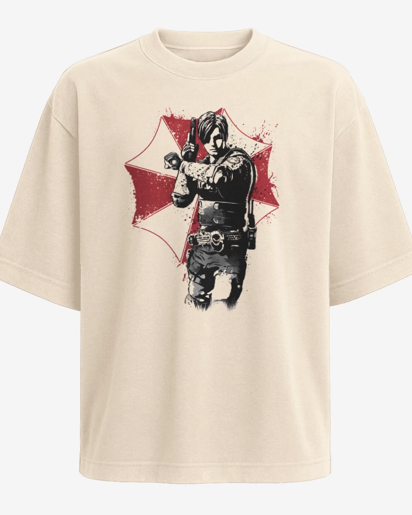 Polera Oversize Leon Scott Kennedy
