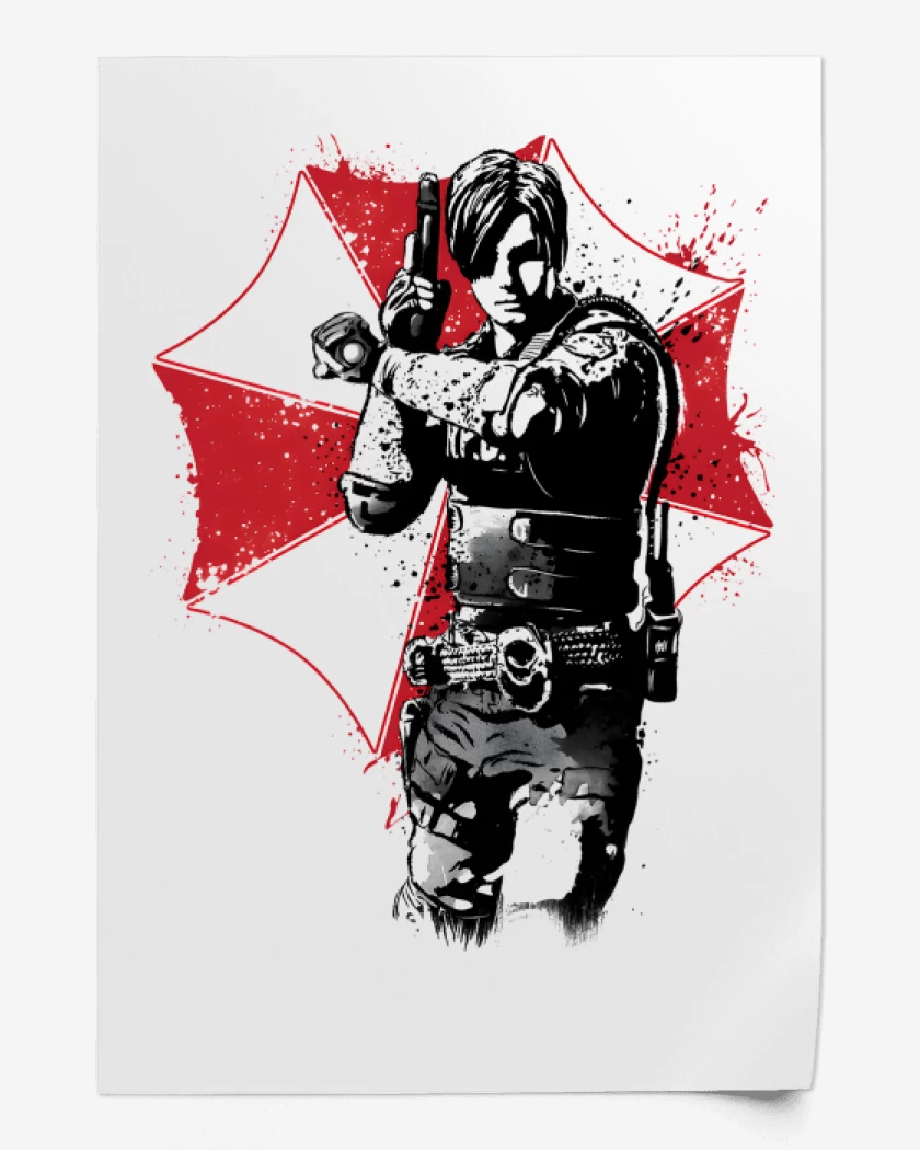 Print Leon Scott Kennedy