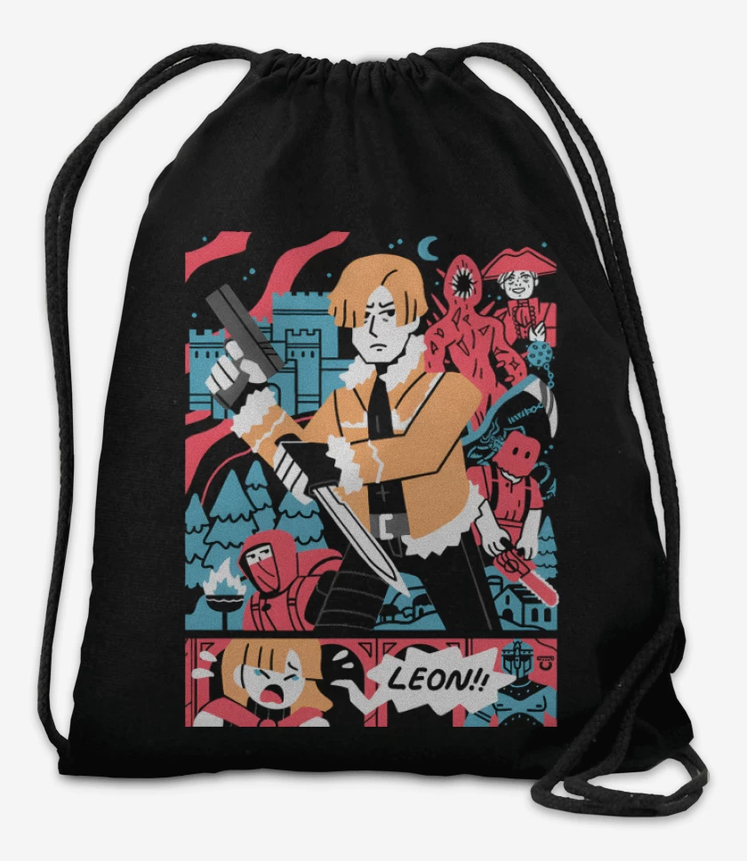Mochila Negro de Resident 4