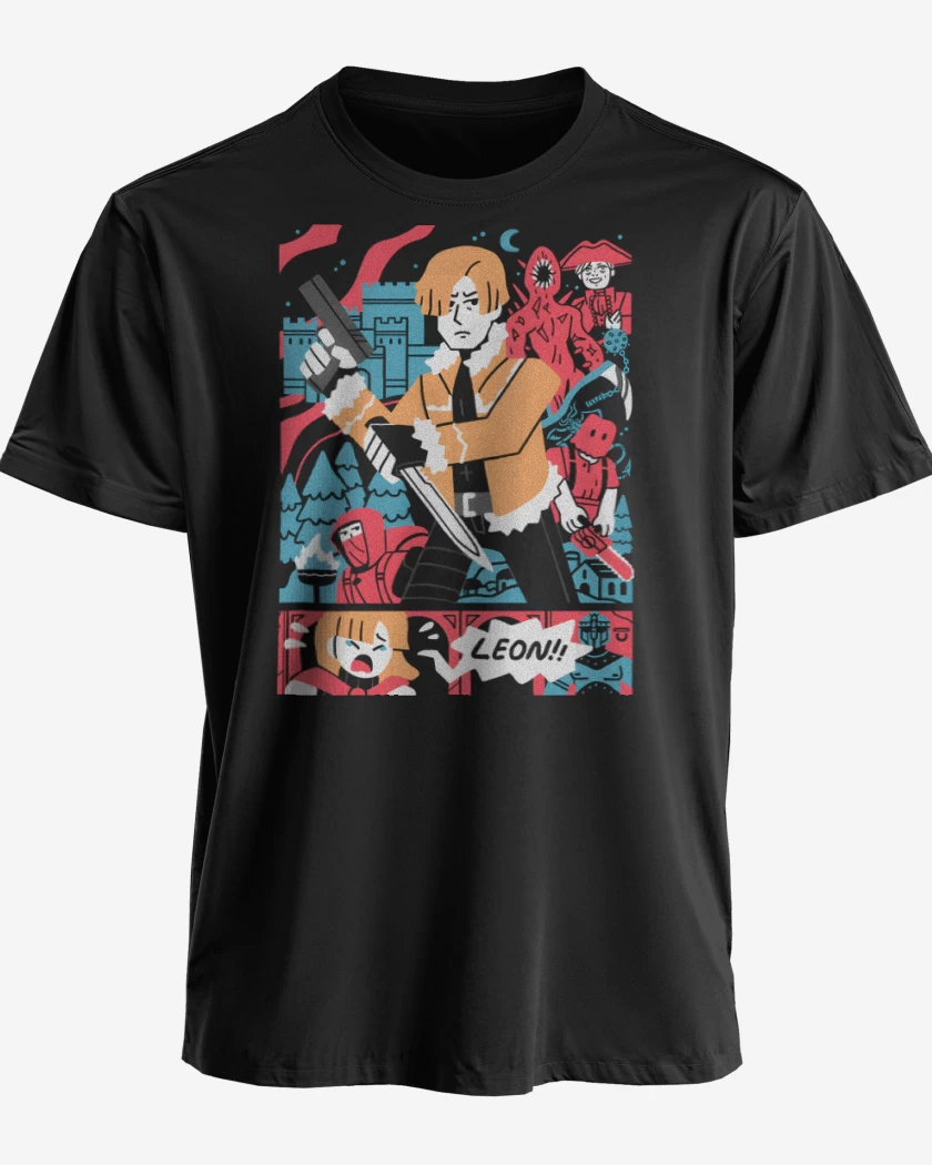 Polera premium Negro de Resident 4