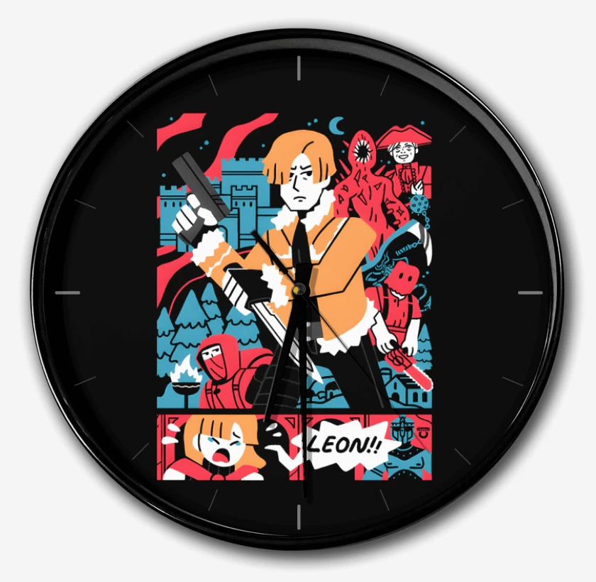 Reloj Negro de Resident 4