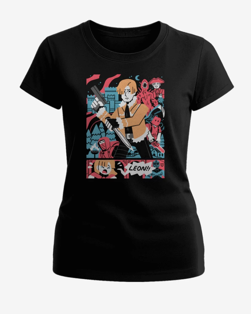 Polera de Mujer Negro de Resident 4