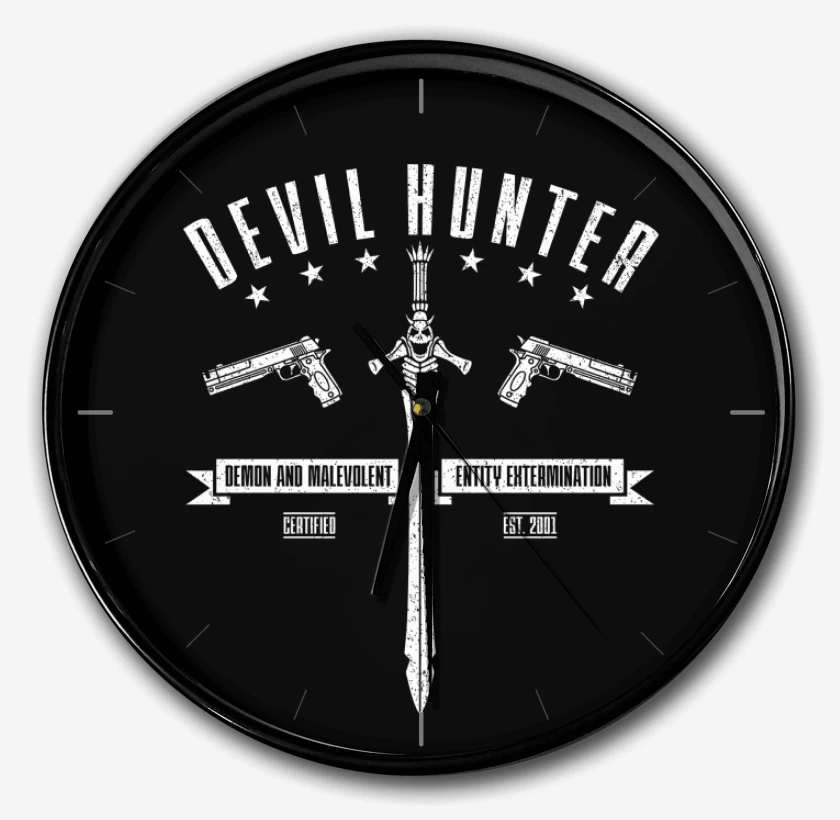 Reloj Negro de Devil Hunter