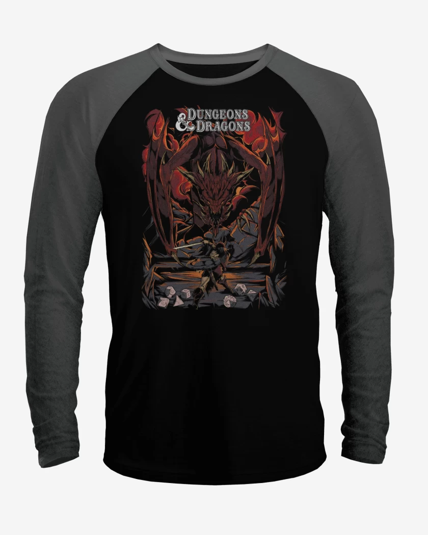 Polera Raglan Dungeons & Dragons