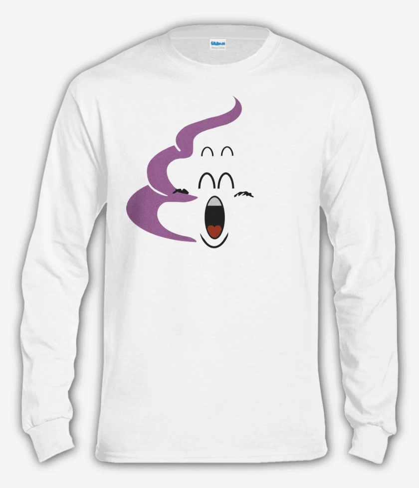 Polera manga larga Blanco de Mojoncito de Arale