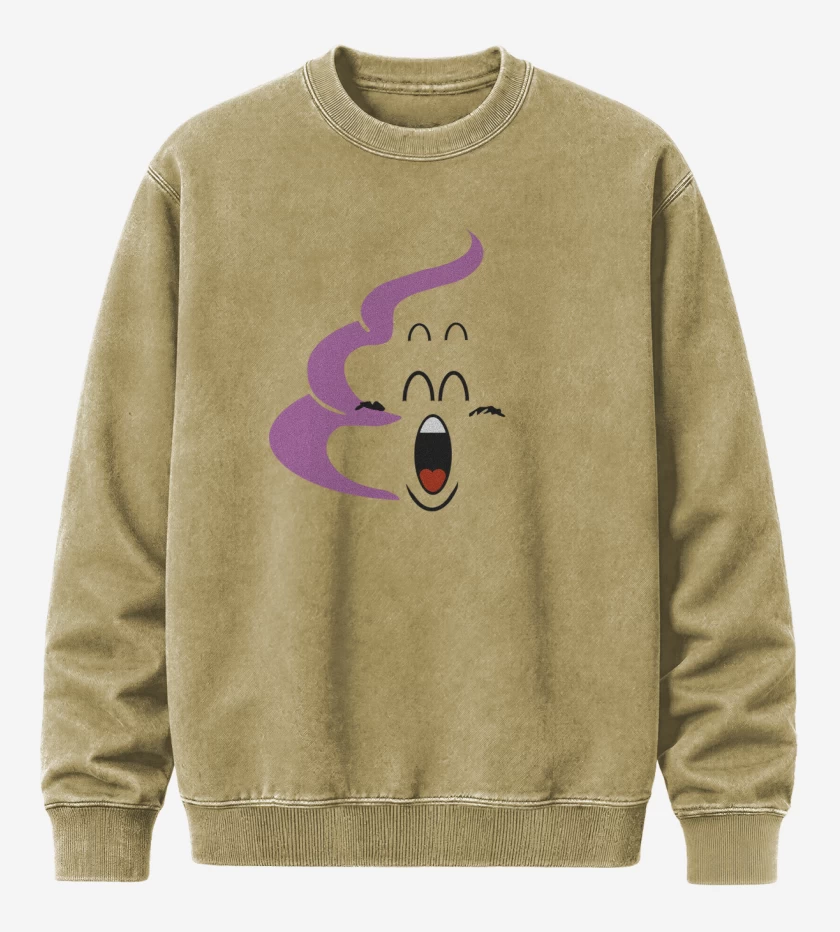 Poleron Polo Acid Wash Beige de Mojoncito de Arale