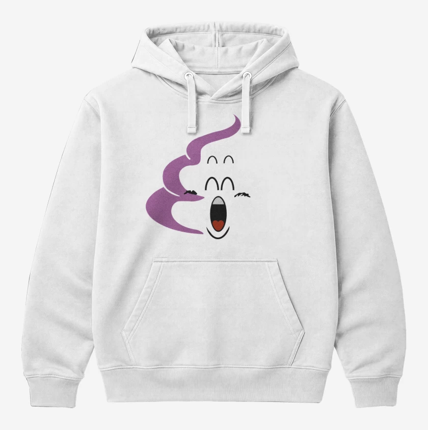 Polerón Canguro Blanco de Mojoncito de Arale