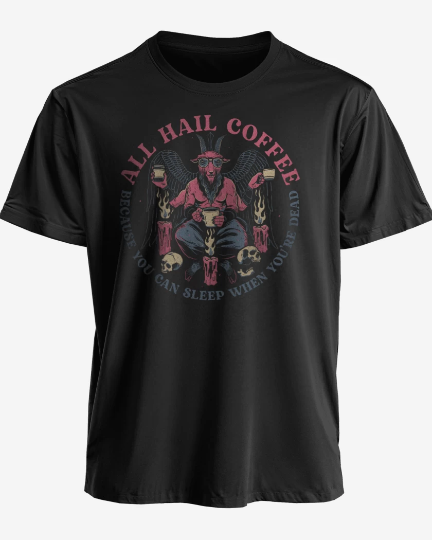 Polera All Hail Coffee