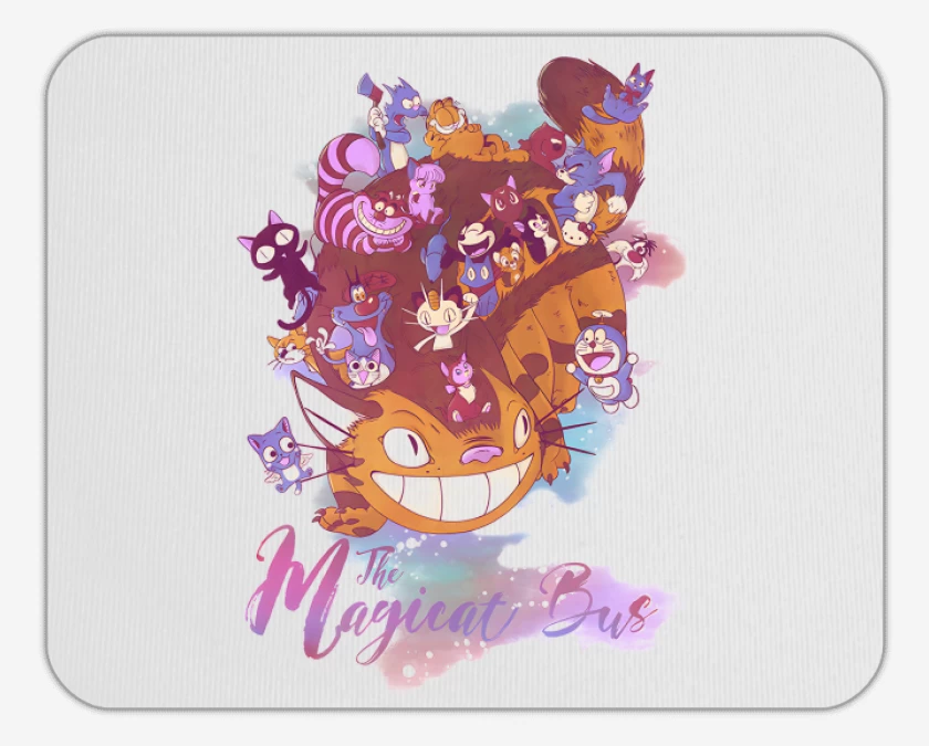 Mousepad The Magicat Bus
