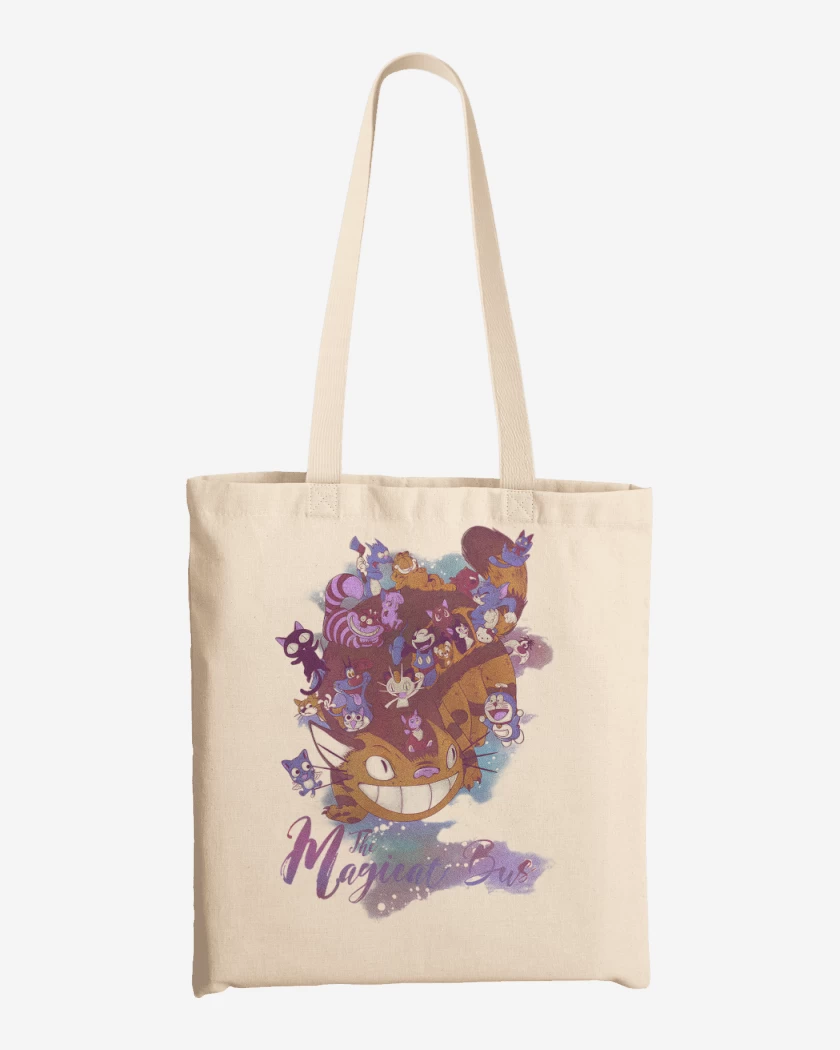 Totebag The Magicat Bus