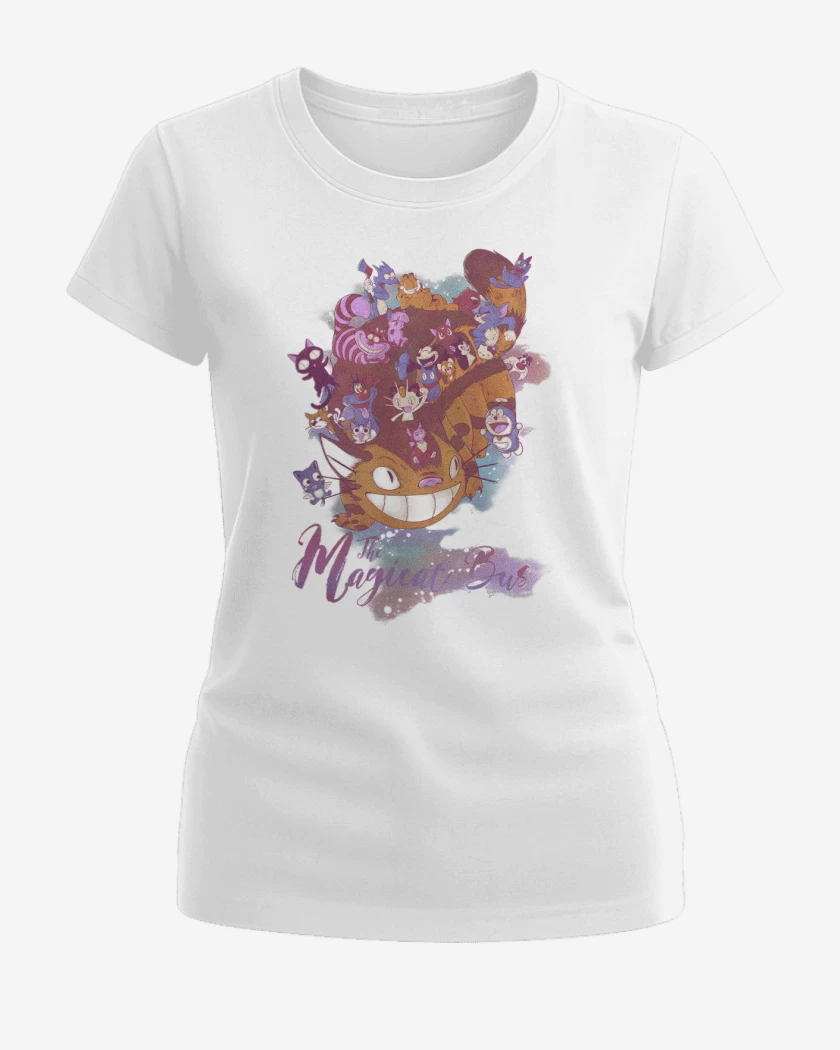 Polera de Mujer The Magicat Bus