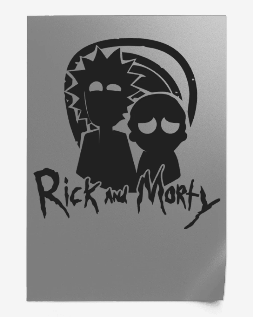 Print Rick and morty