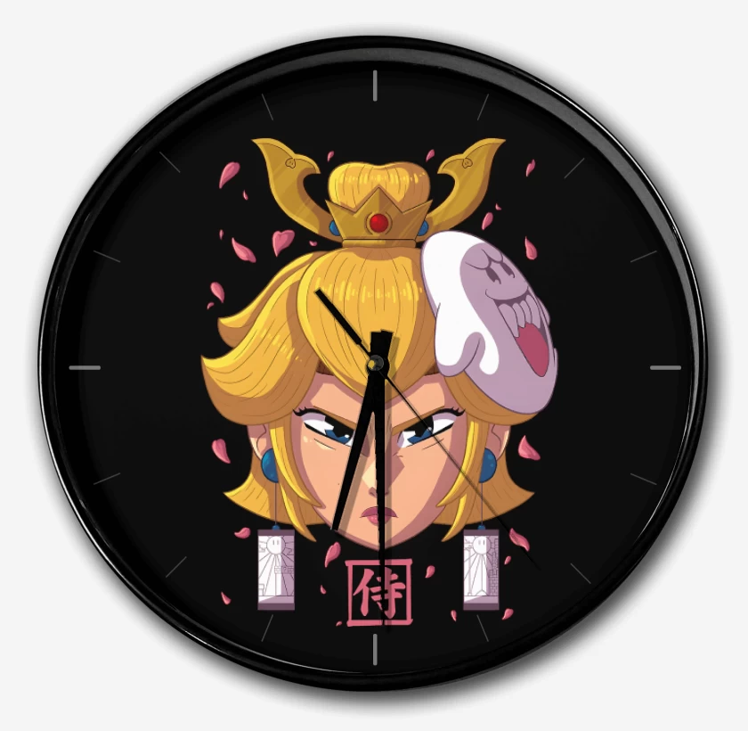 Reloj Negro de Samurai Peach 