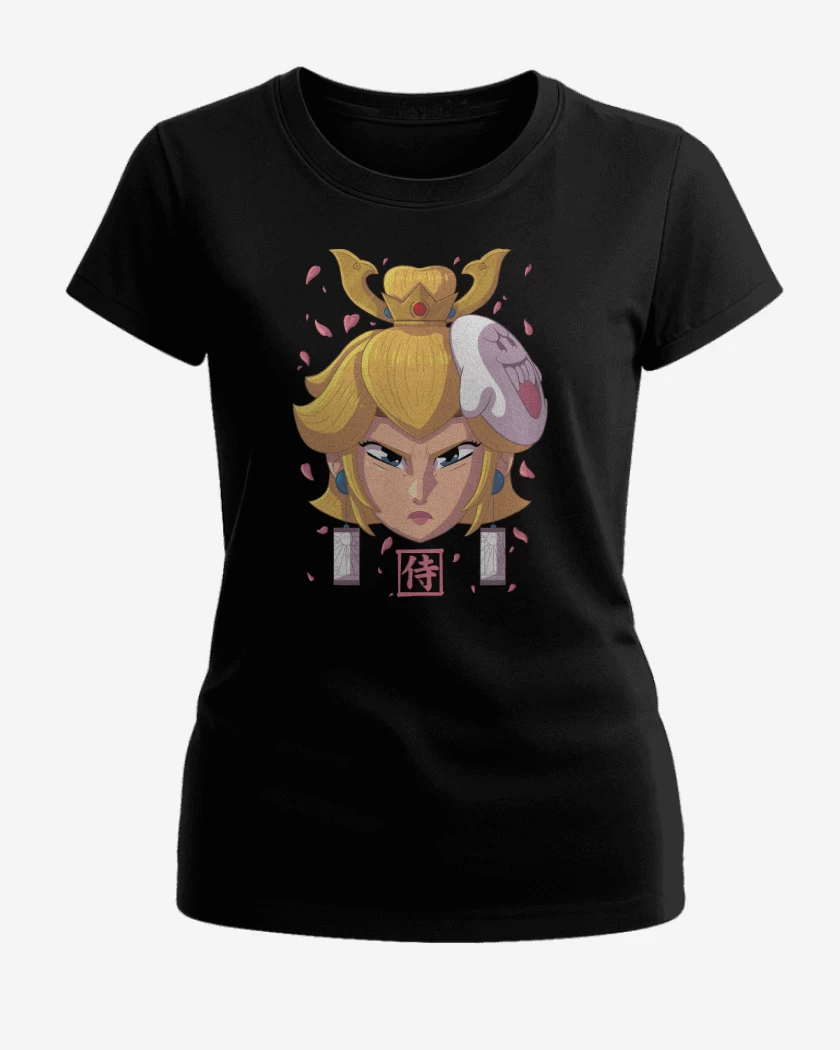 Polera de Mujer Negro de Samurai Peach 