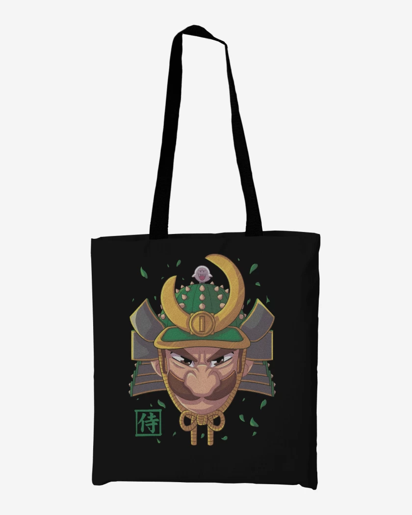 Totebag Negro de Samurai Luigi