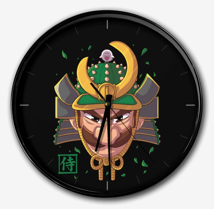 Reloj Negro de Samurai Luigi
