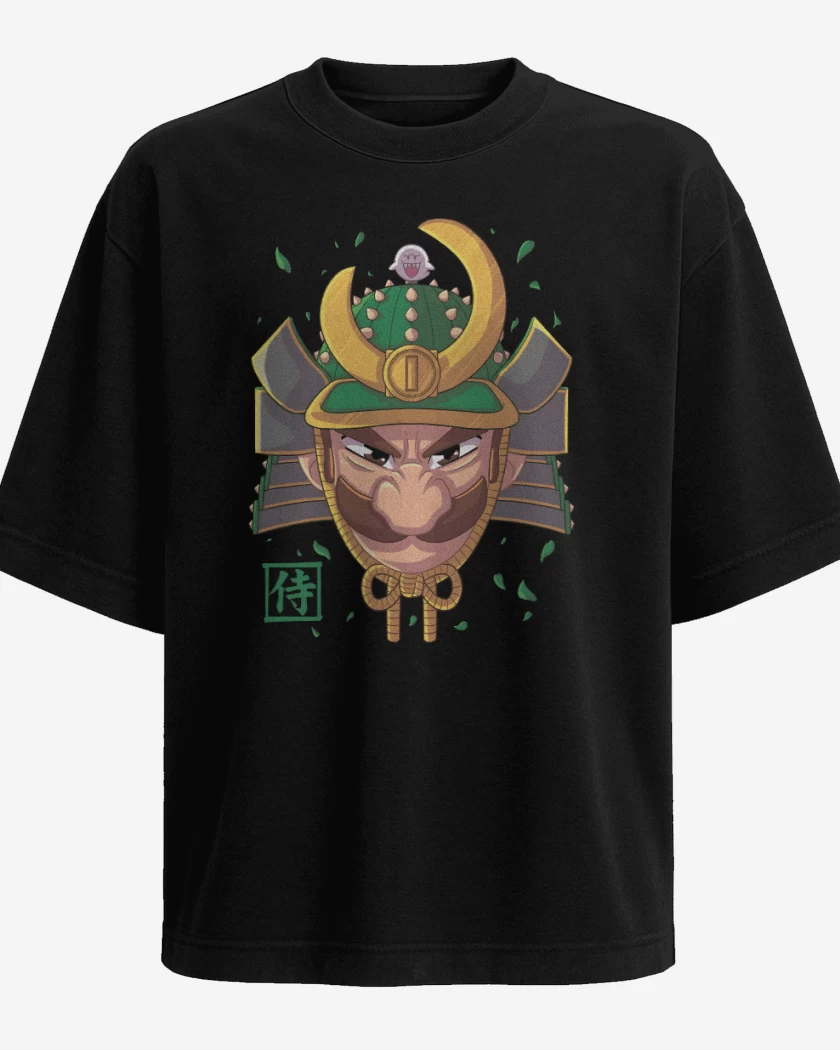 Polera Oversize Negro de Samurai Luigi