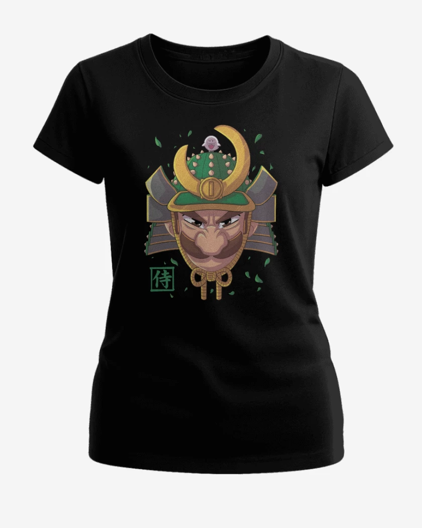 Polera de Mujer Negro de Samurai Luigi