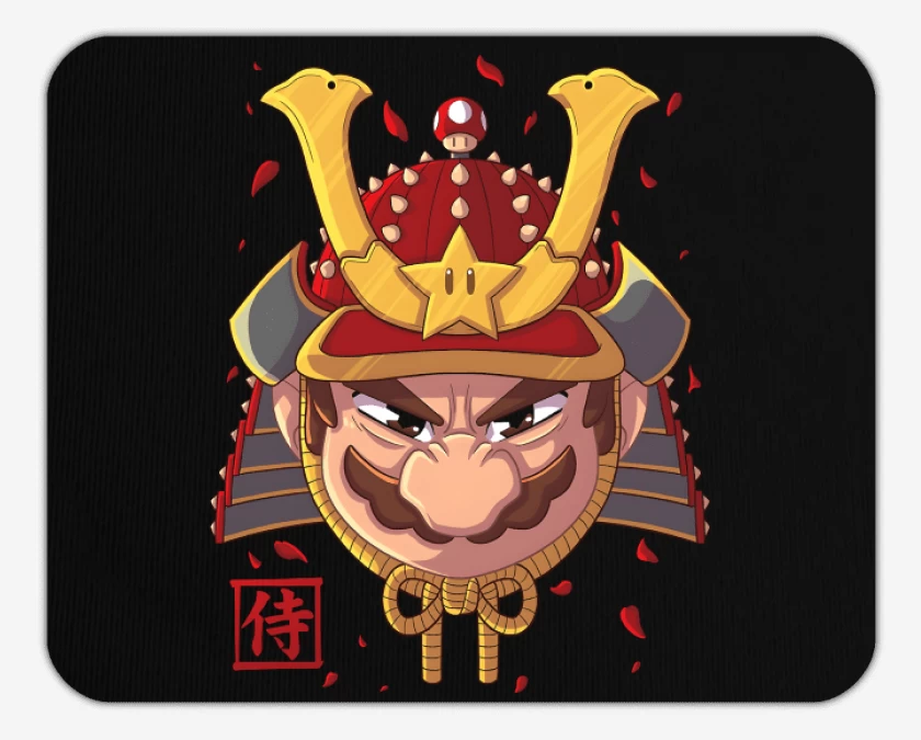 Mousepad Negro de Samurai Bros