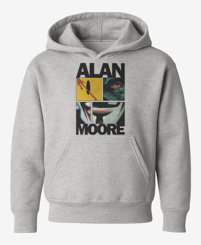 Poleron de niño Gris Melange de Alan Moore 