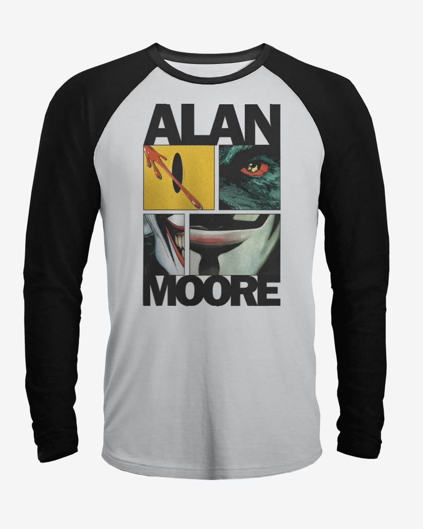 Polera Raglan Alan Moore 