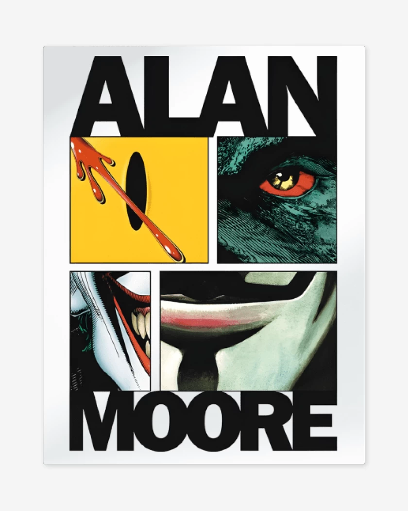 Print metalico Alan Moore 