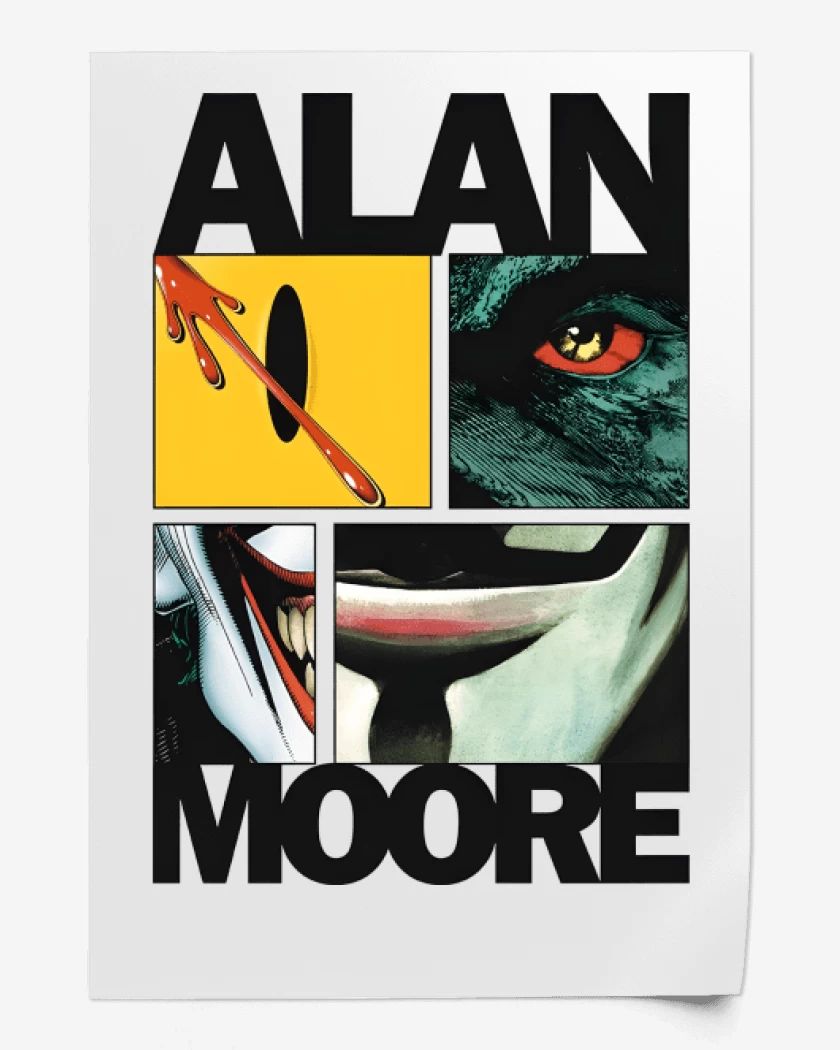Print Alan Moore 