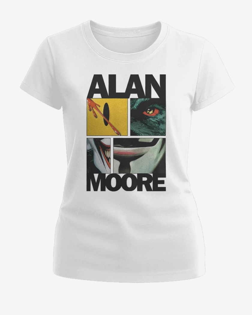 Polera de Mujer Blanco de Alan Moore 