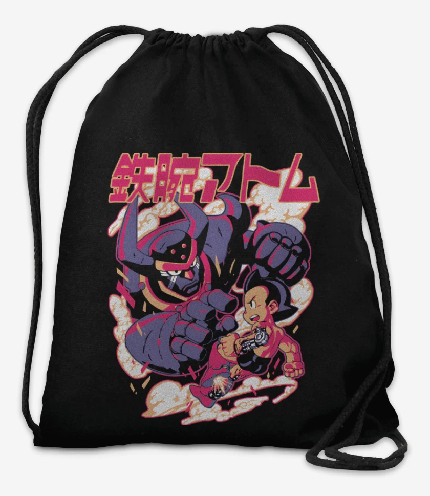 Mochila Negro de Batalla de Androides